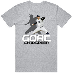 Chad Green Goat Greatest Of All Time Baseball Player Fan T Shirt