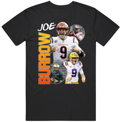 Joe Burrow  Collage T Shirt