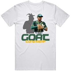 Tony Kemp Goat Greatest Of All Time Baseball Player Fan T Shirt