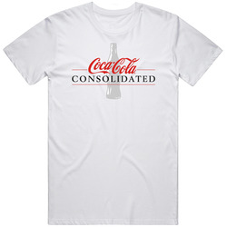 Coca-cola Consolidated Nasdaq Company Logo Employee Fan T Shirt