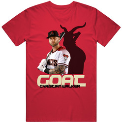 Christian Walker Baseball Fan Goat T Shirt