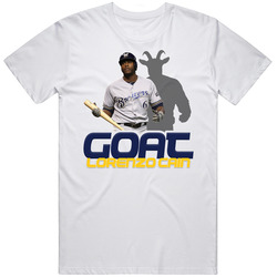 Lorenzo Cain Goat Greatest Of All Time Basketball Player Fan T Shirt