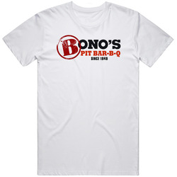 Bonos Pit Barbeque Popular Jacksonville Restaurant Food T Shirt