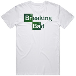 Breaking Bad 2000s Tv Show Fan Logo T Shirt