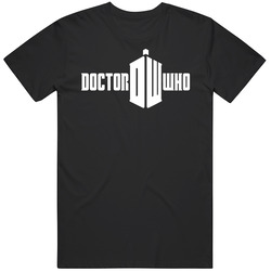 Doctor Who 2000s Tv Show Fan Logo T Shirt