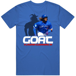Vladimir Guerrero Jr Goat Greatest Of All Time Baseball Player Fan T S