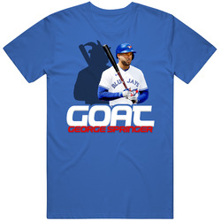 George Springer Goat Greatest Of All Time Baseball Player Fan T Shirt