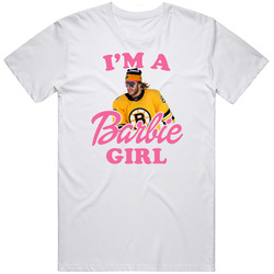 David Pastrnak I'm A Barbie Girl Funny Hockey Interview Legend T 