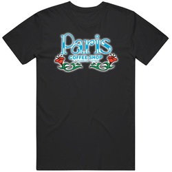 Paris Coffee Shop Popular Fort Worth Texas Restaurant T Shirt