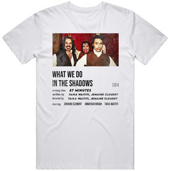 What We Do In The Shadows Movie Stat Grunge Film T Shirt