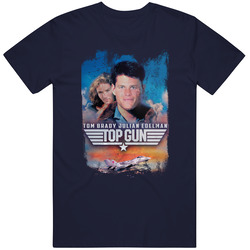 Tom Brady Julian Edelman Tom Gun Face Swap T Shirt
