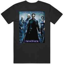 Matrix 90s Retro Movie Fan  Fan T Shirt