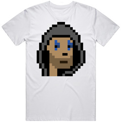 Cryptopunk3672 Crypto Collectibles 8-bit Character T Shirt