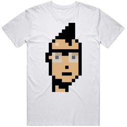 Cryptopunk1508 Crypto Collectibles 8-bit Character T Shirt