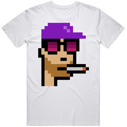 Cryptopunk6333 Crypto Collectibles 8-bit Character T Shirt