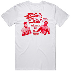 Muhammad Ali Vs Chuck Wepner Boxing Match T Shirt