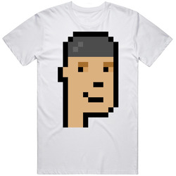 Cryptopunk2636 Crypto Collectibles 8-bit Character T Shirt