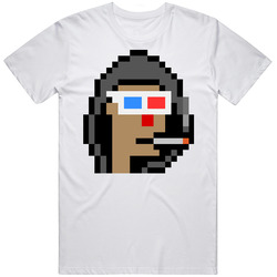 Cryptopunk8305 Crypto Collectibles 8-bit Character T Shirt