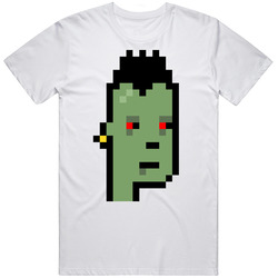 Cryptopunk2329 Crypto Collectibles 8-bit Character T Shirt