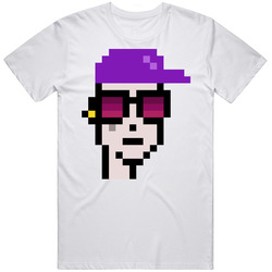 Cryptopunk339 Crypto Collectibles 8-bit Character T Shirt