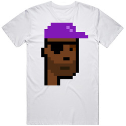 Cryptopunk9322 Crypto Collectibles 8-bit Character T Shirt