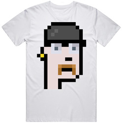 Cryptopunk2653 Crypto Collectibles 8-bit Character T Shirt