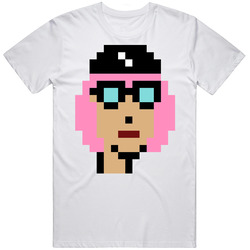 Cryptopunk2015 Crypto Collectibles 8-bit Character T Shirt