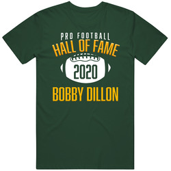 Bobby Dillon Hall Of Fame Class 2020 T Shirt