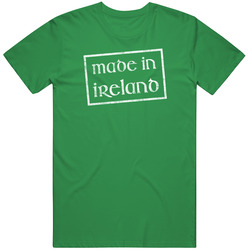 Made In Ireland Distressed St Patrick's Day T Shirt