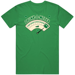 Drunk O Meter Funny St Patrick's Day Irish Drunk Party T Shirt
