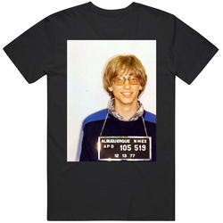 Bill Gates Celebrity Mugshot T Shirt