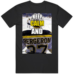 Keep Calm And Begeron Patrice Hockey Player Fan Posterized T Shirt