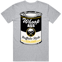 Buffalo Sabres Can Of Whoop Ass Ice Hockey Fan T Shirt
