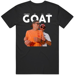 Tom Brady Goat Greatest Of All Time Funny Happy Football T Shirt