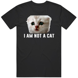 I Am Not A Cat Zoom Meeting Lawyer Funny Meme T Shirt