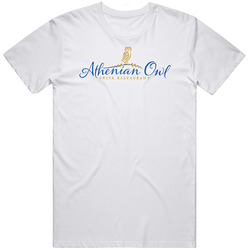 Athenian Owl Popular Jacksonville Greek Restaurant Food T Shirt