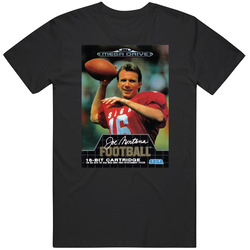 Joe Montana Sega Genesis Cover Fan T Shirt