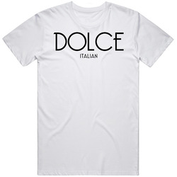Dolce Italian Miami South Beach Restaurant Logo T Shirt