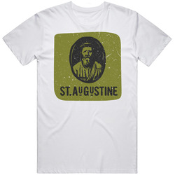 St Augustine Restaurant El Paso Food Grunge T Shirt