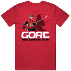 Erik Brannstrom Goat Greatest Of All Time Hockey Player Fan T Shirt