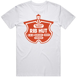 El Paso Texas Rib Hut Bbq Burgers Chicken Beer Restaurant T Shirt