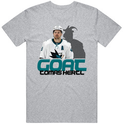 Tomas Hertl Goat Greatest Of All Time Hockey Player Fan T Shirt
