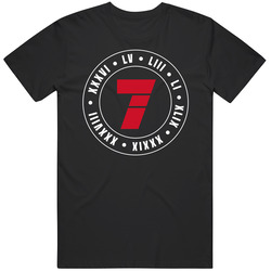Tom Brady 7 Super Bowl Wins Champion Football Goat T Shirt