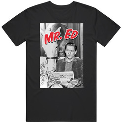 Mr Ed Retro Tv Show Horse Funny T Shirt