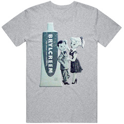Brylcream For Smart Hair Grooming Retro Ad Hairstyle Cream Distressed 
