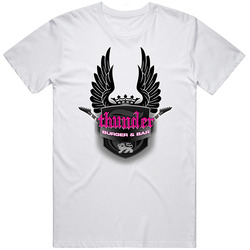 Thunder Burger And Bar Popular Washington Restaurant T Shirt