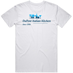Dupont Italian Kitchen Popular Washington Restaurant T Shirt