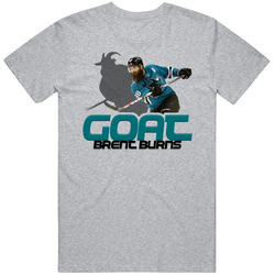 Brent Burns Goat Greatest Of All Time Hockey Player Fan T Shirt