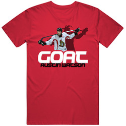 Austin Watson Goat Greatest Of All Time Hockey Player Fan T Shirt