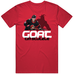 Tim Stutzle Goat Greatest Of All Time Hockey Player Fan T Shirt
